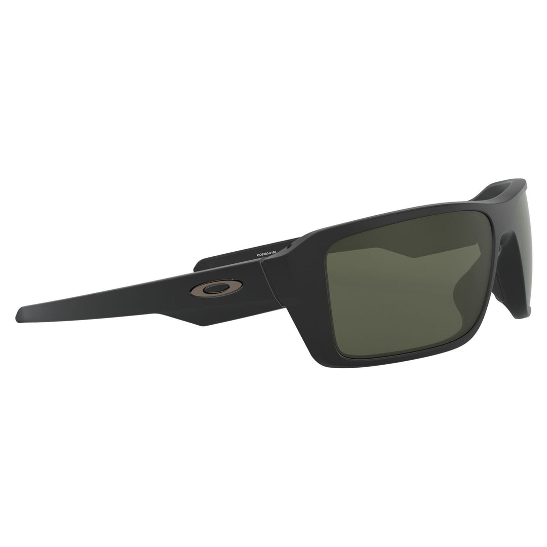 Oakley Sunglasses - Double Edge - Matte Black - Dark Grey Lens AUSTRALIA