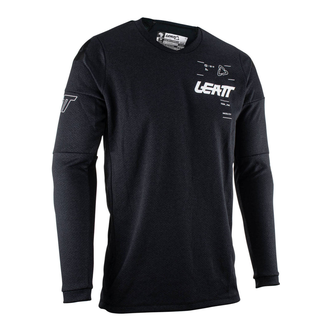 Leatt 2025 4.5 WindBlock Jersey - Black AUSTRALIA