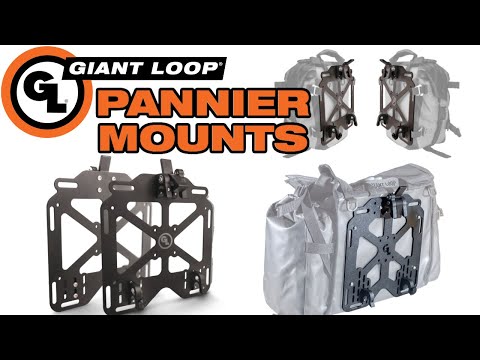 Giant Loop Pannier Mounts - 18mm Tubing AUSTRALIA